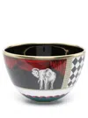 Ginori 1735 Totem Elephant Bowl (10cm) In Black