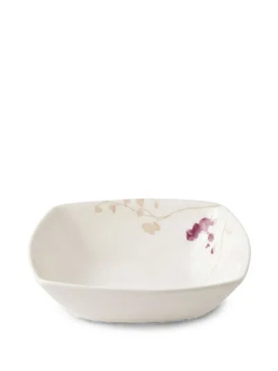 Ginori 1735 Vela Floral-print Bowl In Neutral