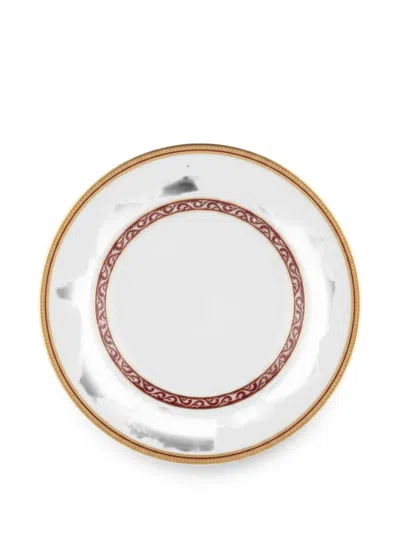 Ginori 1735 Venezia Porcelain Plate In Gold