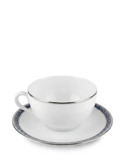 Ginori 1735 Venezia Teacup And Saucer In White