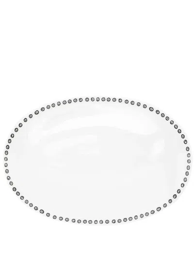 Ginori 1735 X 10 Corso Como Oval Plate (22cm) In White