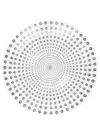 Ginori 1735 Spiral-motif Porcelain Plate In White