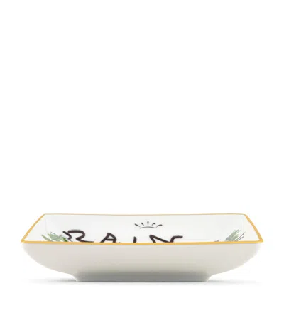 Ginori 1735 X Luke Edward Hall Rain Rock Creek Decorative Creek In White