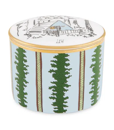 Ginori 1735 X Luke Edward Hall Rain Rock Creek Jewellery Box In Multi