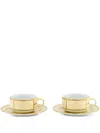 Ginori 1735 Yellow Diva Porcelain Tea Set