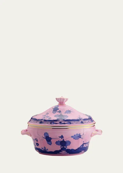 Ginori Antico Doccia Oval Tureen With Cover