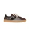 Gio+ Dark Toned Sneakers With Translucent Sole In Black