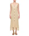 GIO GIOVANNI GEROSA CROCHET DRESS WITH BUTTONS FRONT