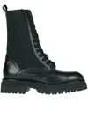 Gio+ Mia Combat Boots In Black