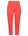 Gio' Moretti Gio Moretti Woman Pants Tomato Red Size 10 Acetate, Viscose In Tomato Red