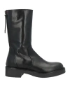 Gio+ Woman Ankle Boots Black Size 8 Leather In Black