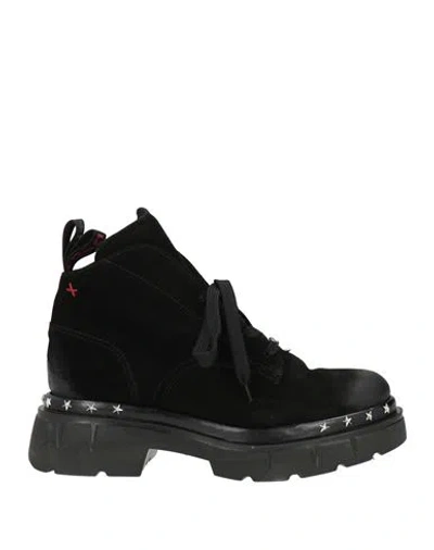 Gio+ Woman Ankle Boots Black Size 9 Leather