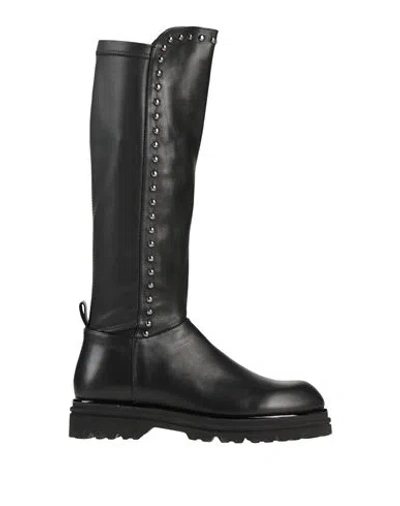 Gio+ Woman Boot Black Size 11 Leather