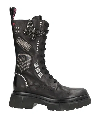 Gio+ Woman Boot Black Size 8 Leather