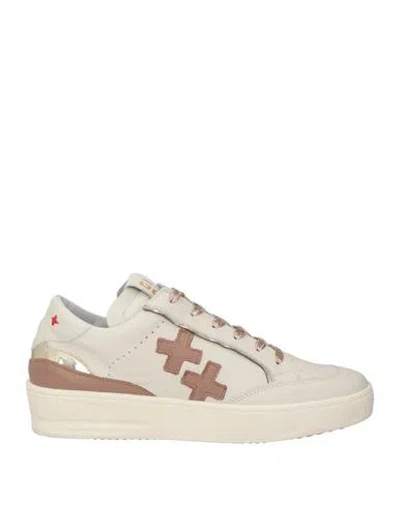 Gio+ Woman Sneakers Off White Size 9 Leather