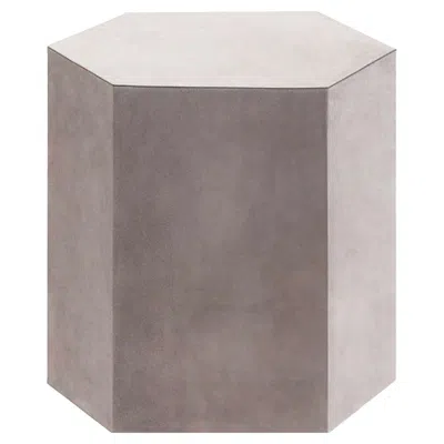 Pre-owned Giobagnara Atlas Stool Monochrome By Stephane Parmentier X  In Gray
