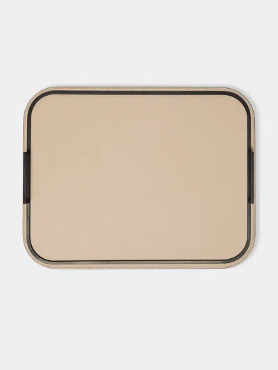 Giobagnara Bellini Leather Tray (18.5in/46.5cm)
