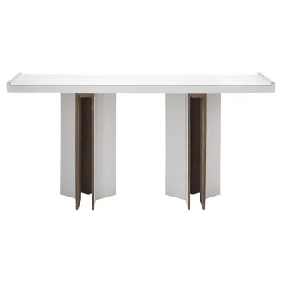 Pre-owned Giobagnara Bivio Console Table By Stephane Parmentier X  In Gray
