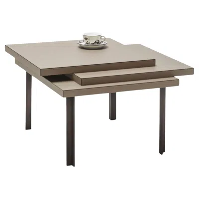 Pre-owned Giobagnara Cascade Side Table Ii By Stephane Parmentier X  In Gray