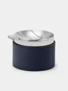 Giobagnara Colorado Leather Ashtray In Blue