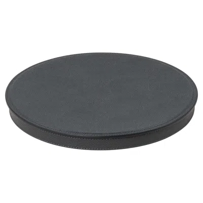 Pre-owned Giobagnara Drop Round Stand In Black