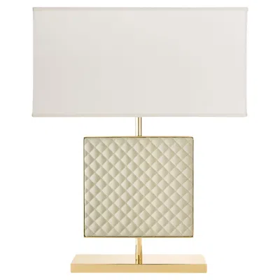 Pre-owned Giobagnara Ebe Diamonds Table Lamp By Riviere X  In Sand
