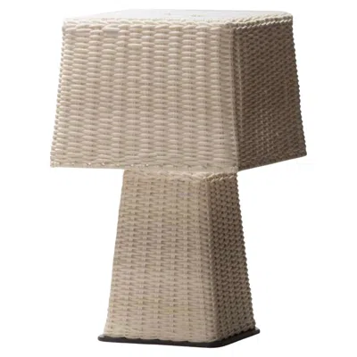 Pre-owned Giobagnara Eolie Square Table Lamp By Stephane Parmentier X  In Brown