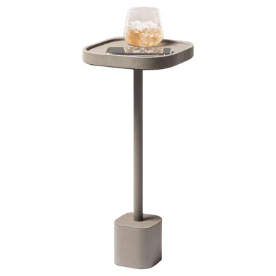 Pre-owned Giobagnara Franklin Side Table By Stephane Parmentier X  In Brown