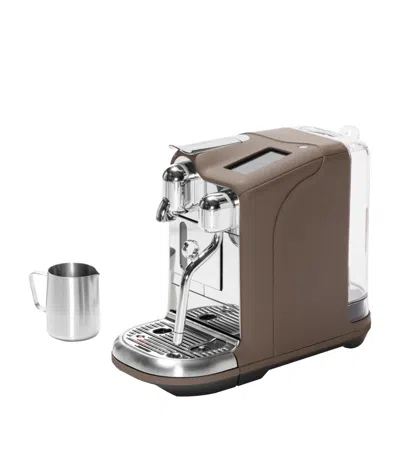 Giobagnara Leather Creatista Pro Coffee Machine In Brown