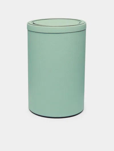 Giobagnara Leather Swing Round Bin
