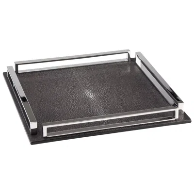 Pre-owned Giobagnara Madison Tray In Black