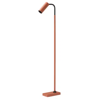 Pre-owned Giobagnara Mango Leather Floor Lamp Tekna For  Marquesse, Brack Lacquered Brass In Brown