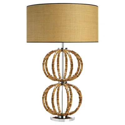Pre-owned Giobagnara Medea No 3 Table Lamp By Riviere X  In Brown