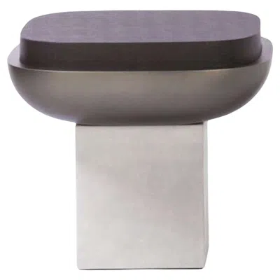Pre-owned Giobagnara Olympia Square Stool By Stephane Parmentier X  In Brown