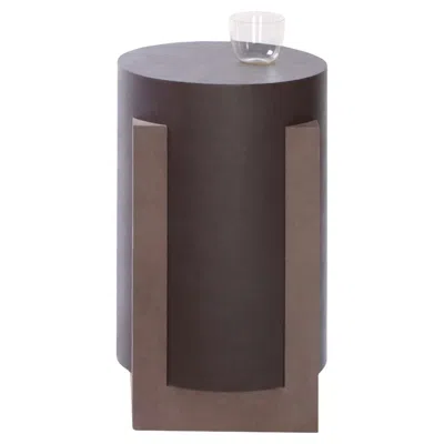 Pre-owned Giobagnara Palazzo Side Table By Stephane Parmentier X  In Gray