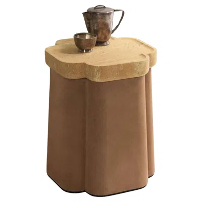 Pre-owned Giobagnara Palladio Side Table Ii By Stephane Parmentier X  In Brown