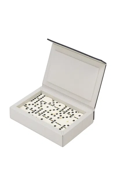 Giobagnara Parma Domino Game Box In Gray