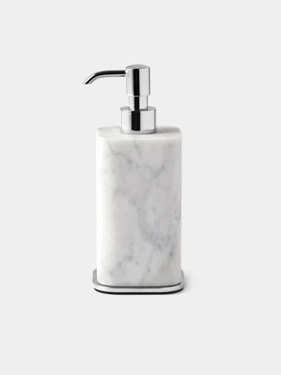 Giobagnara Polo Marble Soap Dispenser In White