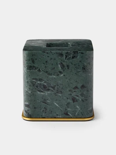 Giobagnara Polo Marble Tissue Box In Green