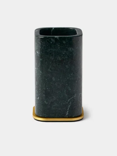 Giobagnara Polo Marble Toothbrush Holder In Black