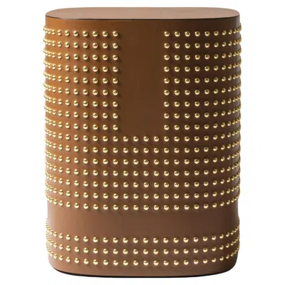 Pre-owned Giobagnara Rhapsody Stool By Stephane Parmentier X  In Brown