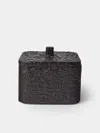 Giobagnara Riace Imperfect Bronze Large Box In Black
