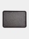 Giobagnara Riace Imperfect Bronze Valet Tray (11.5in/29cm) In Gray