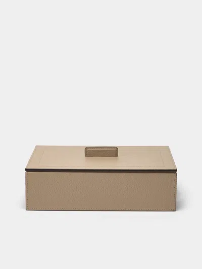 Giobagnara Sally Leather Trinket Box