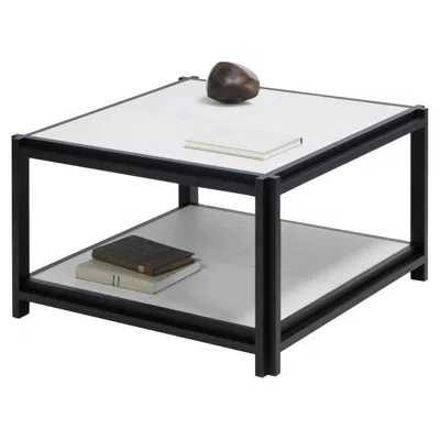 Pre-owned Giobagnara Structura 2-level Square Coffee Table In Brown