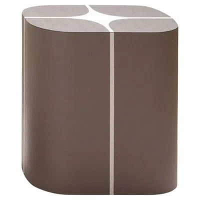Pre-owned Giobagnara Undercover Stool Cross Pattern By Stephane Parmentier X  In Gray