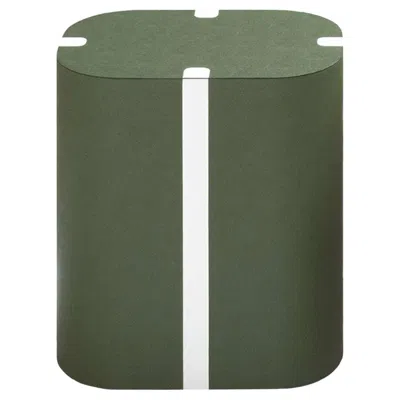Pre-owned Giobagnara Undercover Stool Side Lines Pattern By Stephane Parmentier X  In Gray