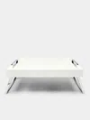 Giobagnara Vic Leather Bed Tray  Abask Luxury Gift In  White