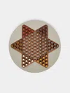 Giobagnara X Poltrona Frau Leather And Walnut Chinese Checkers Set  Abask Gift Set In Adult