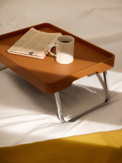 Giobagnara X Poltrona Frau Leather Bed Tray (24in/61.5cm)
